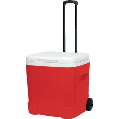 Icepeak IceCube Tekerlekli Buzluk 55 Litre-KIRMIZI