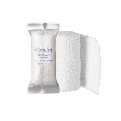 Krep Elastik Sargı Bezi OctaCare 10 cm x 4 m
