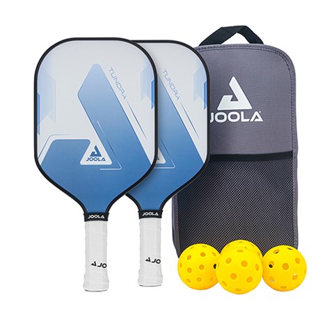 Pickleball 2 Raket + 4 Top + Kılıf Set Tundra