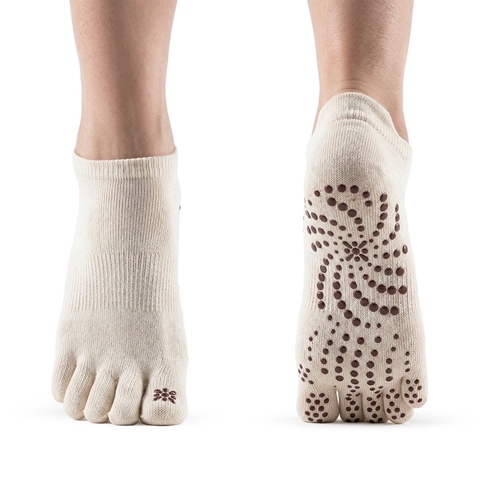 Yoga Çorabı Beyaz Bloom LB7081